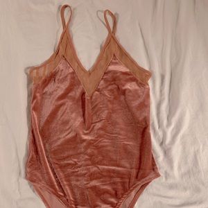 Pink bodysuit